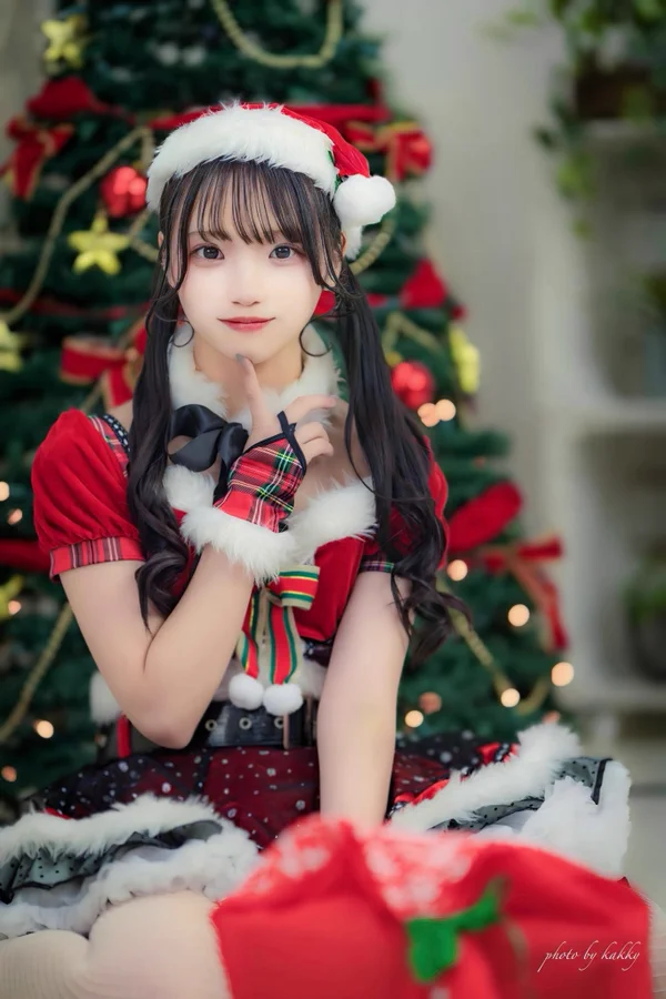 Asian girl Christmas costume