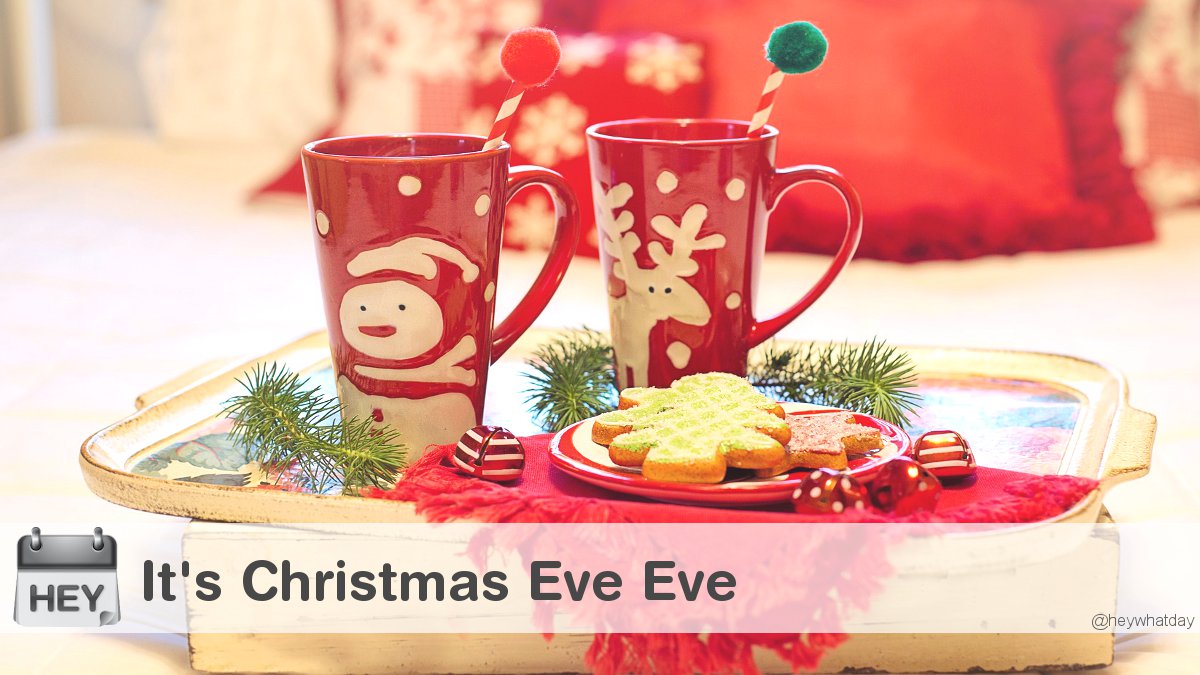 It's Christmas Eve Eve! 
#ChristmasCountdown #ChristmasEveEve #2DaysLeft