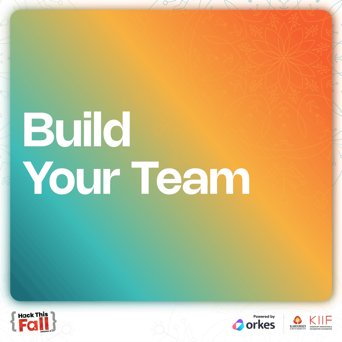 Fueled by the power of meaningful collaboration🚀

We invite you to build your team and join us at Hack This Fall 2024! 🤝

Apply now at lu.ma/hackthisfall and let's innovate together! 🧡 

#HackThisFall2024 #HackThisFall #InnovateForGood