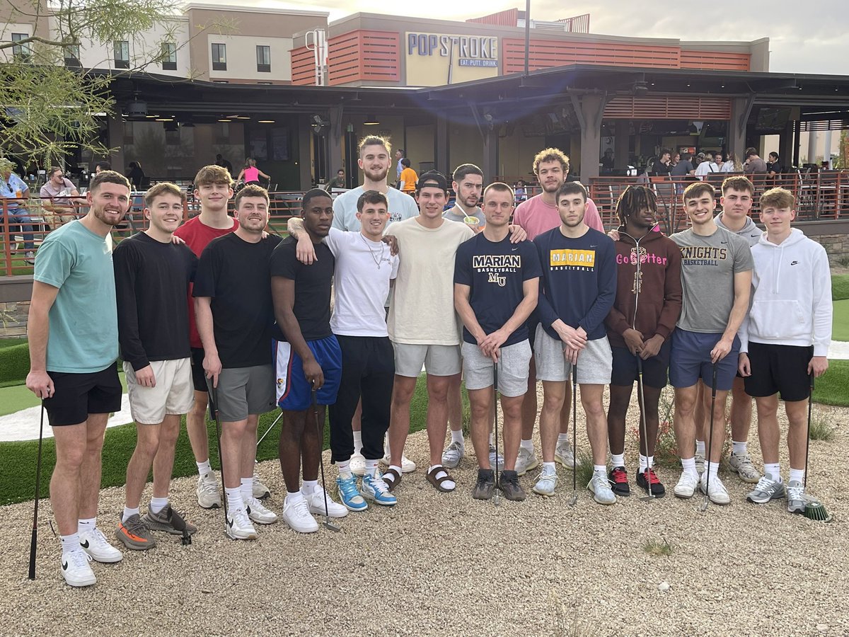 MarianMensBBall's tweet photo. Two big team wins out in the Arizona desert and some quality time together before Christmas!
#BeAKnight
#TheKnightMovement https://t.co/j9Q1cBwpqt
