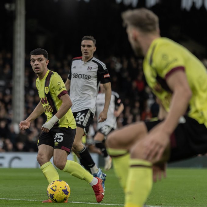 Odobert’s belter gives Burnley 1-0 lead v. Fulham