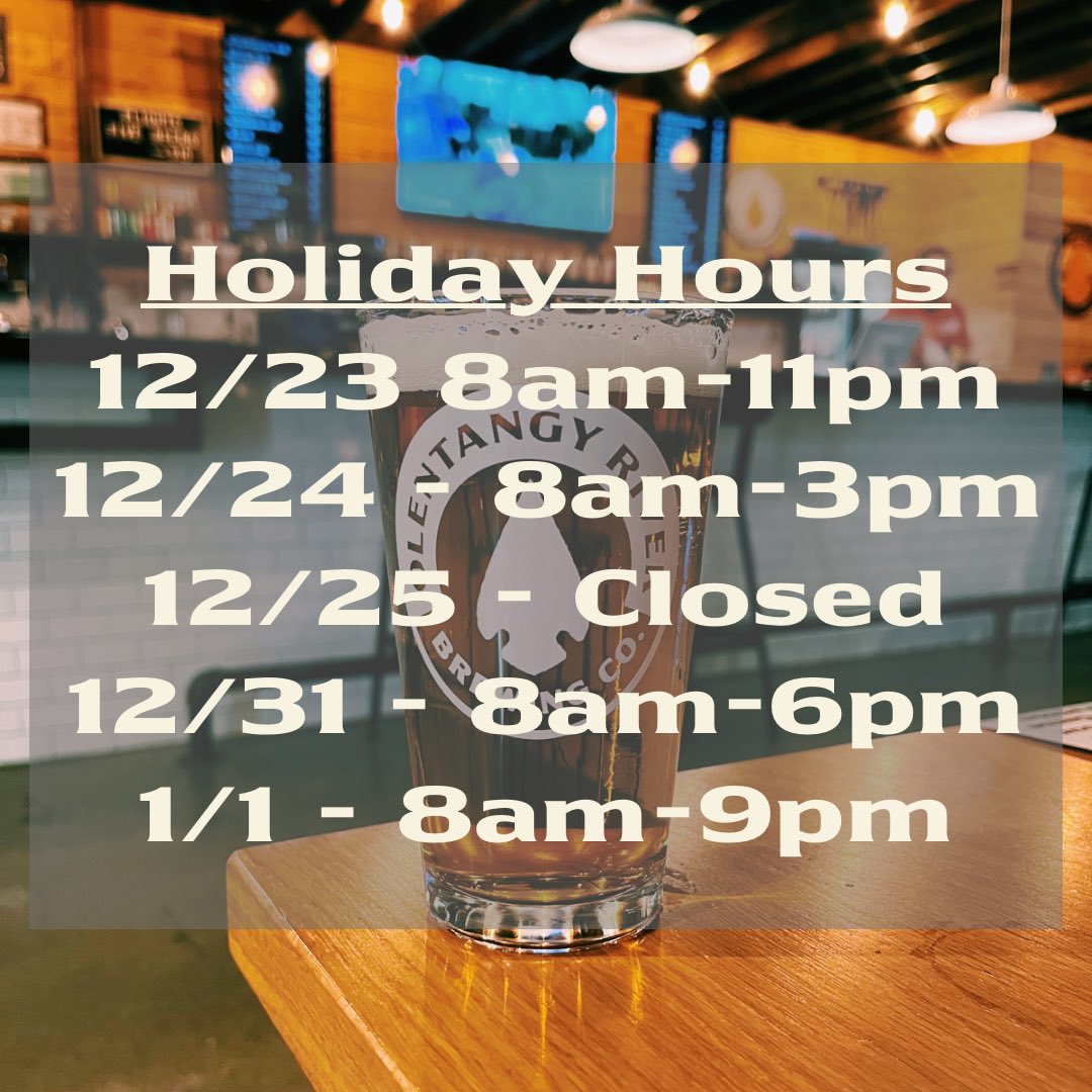 There’s still time to come and enjoy some delicious craft beer &amp; coffee before we close up for the holiday! Reminder the espresso bar closes at 8pm.
