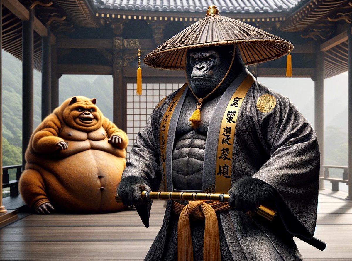⛩️ GM AND NAMASTE ⛩️

The fat cat keeps on getting fatter.

If you think $CHONKY will ever stop eating red candles, check out this cat.