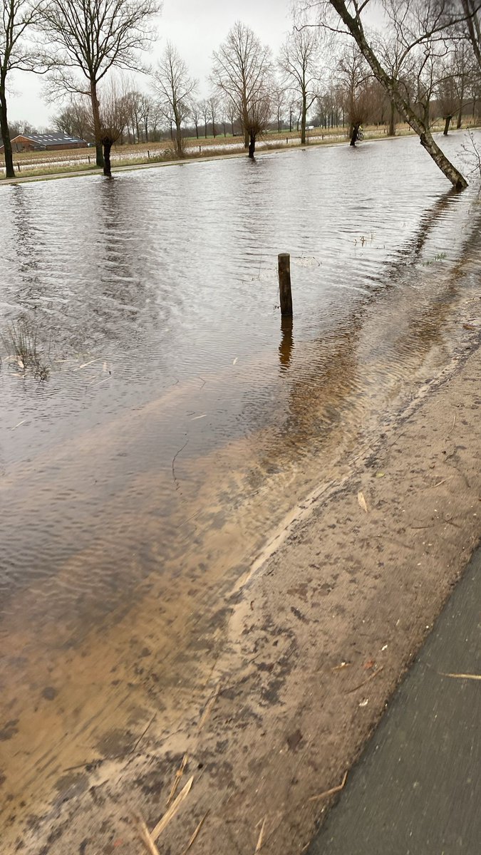 #hoogwater hancate Overijssel