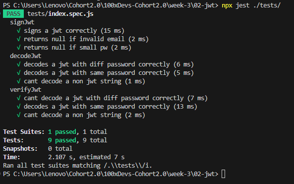 sriviki2416's tweet image. Done with the week-3 assignments on Middlewares and jwt Authentication. Ready to dive into the Mongo DB section. Backend learning journey ahead...🌐💻 @kirat_tw 
@100xdevs 

#middleware #backend #auth #javascript 
git👇
github.com/SriVigneshwar/…
