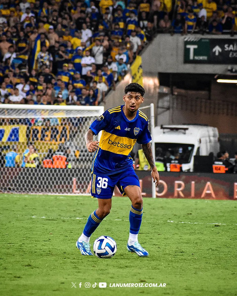 Medina disputó la final de la Libertadores con Boca en este 2023.