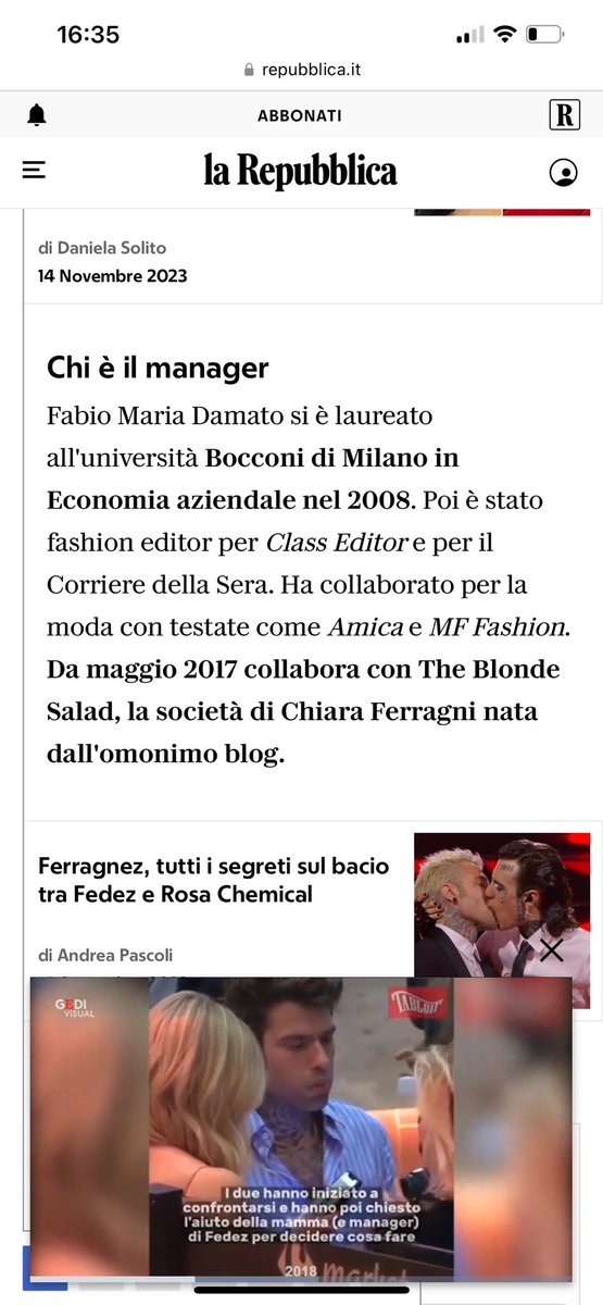 Selvaggia Lucarelli tweet media