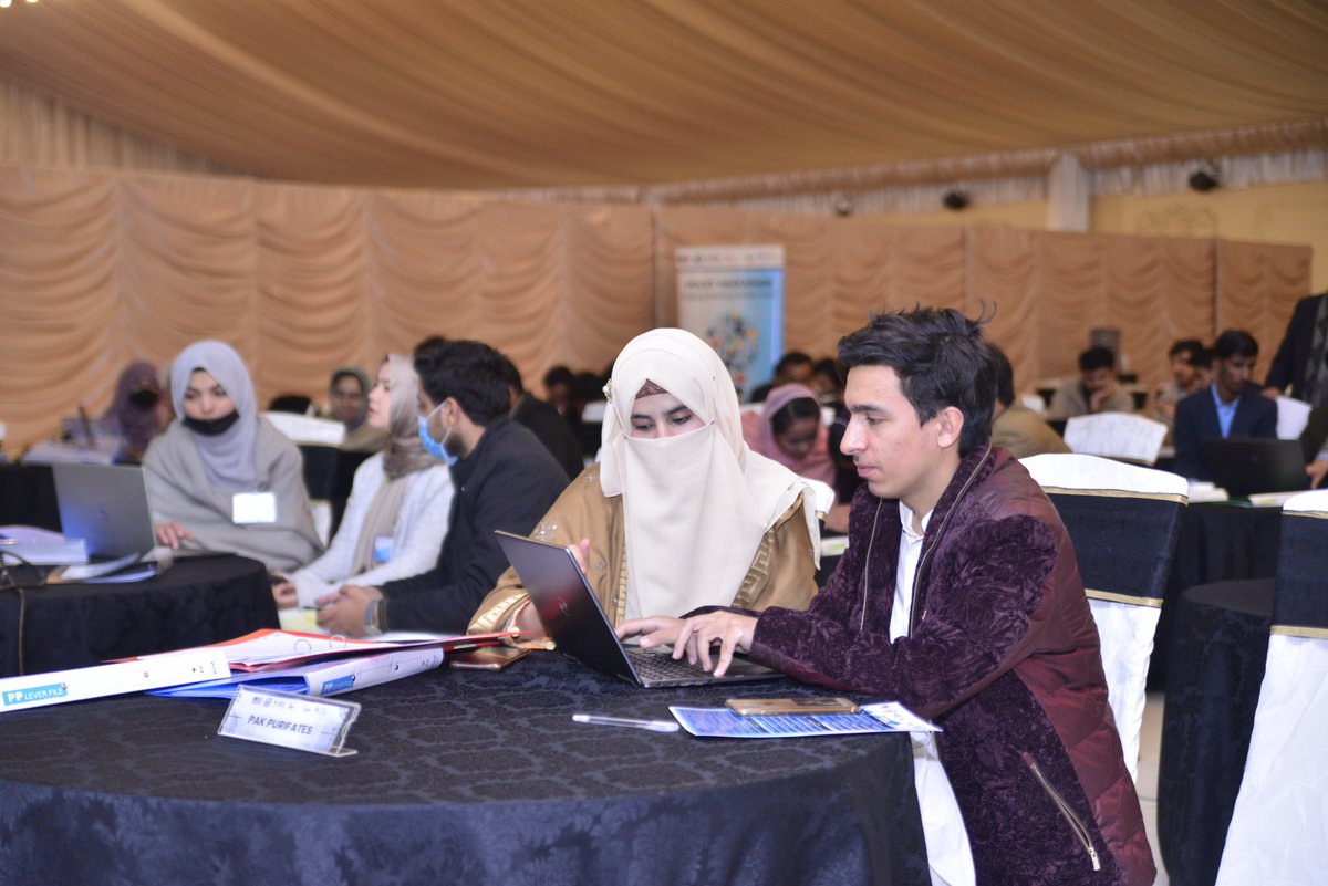 Social_Acdemy's tweet photo. Day 2 at the Policy Hackathon: Focused on tackling social issues and prepping for the final pitches tomorrow! The winning team walks away with PKR 150,000! #SocialInnovation #FinalPitches https://t.co/GREYLOuV7z