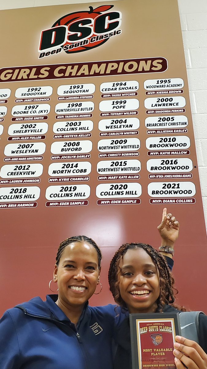 Galloway Girls Basketball (@gallowaygirlsbb) on Twitter photo Full circle for @kbfaith4! Before <a href="/7ianna_/">Tianna Thompson</a> was honored, her coach, Woodward legend and former UGA star Kiesha Brown was MVP of the <a href="/DSC_Tourney/">Deep South Classic</a> 28 years ago! Full circle for @kbfaith4! Before <a href="/7ianna_/">Tianna Thompson</a> was honored, her coach, Woodward legend and former UGA star Kiesha Brown was MVP of the <a href="/DSC_Tourney/">Deep South Classic</a> 28 years ago!