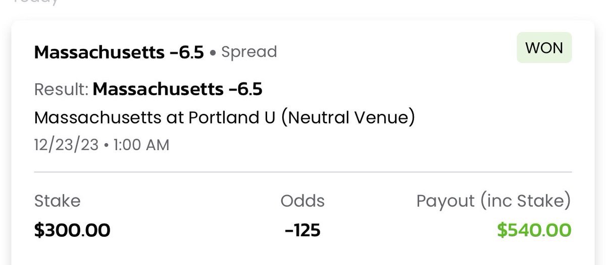 🎄 Yippee-Ki-yay …  We hit #2 🎄

🎅🏻 ✅ Umass -6.5 

🎅🏻 ✅ Arizona -3.5 1st Half

 ‼️ Awesome Deal going on Using Code: 
🎅🏻 Santa 🎅🏻 For🎄25% 🎄off on any 1 of our Membership we have over @BeerMoneyPickss 

👉🏻 Links in Bio 

<a href="/sportslaydown/">SportsLayDown</a>
