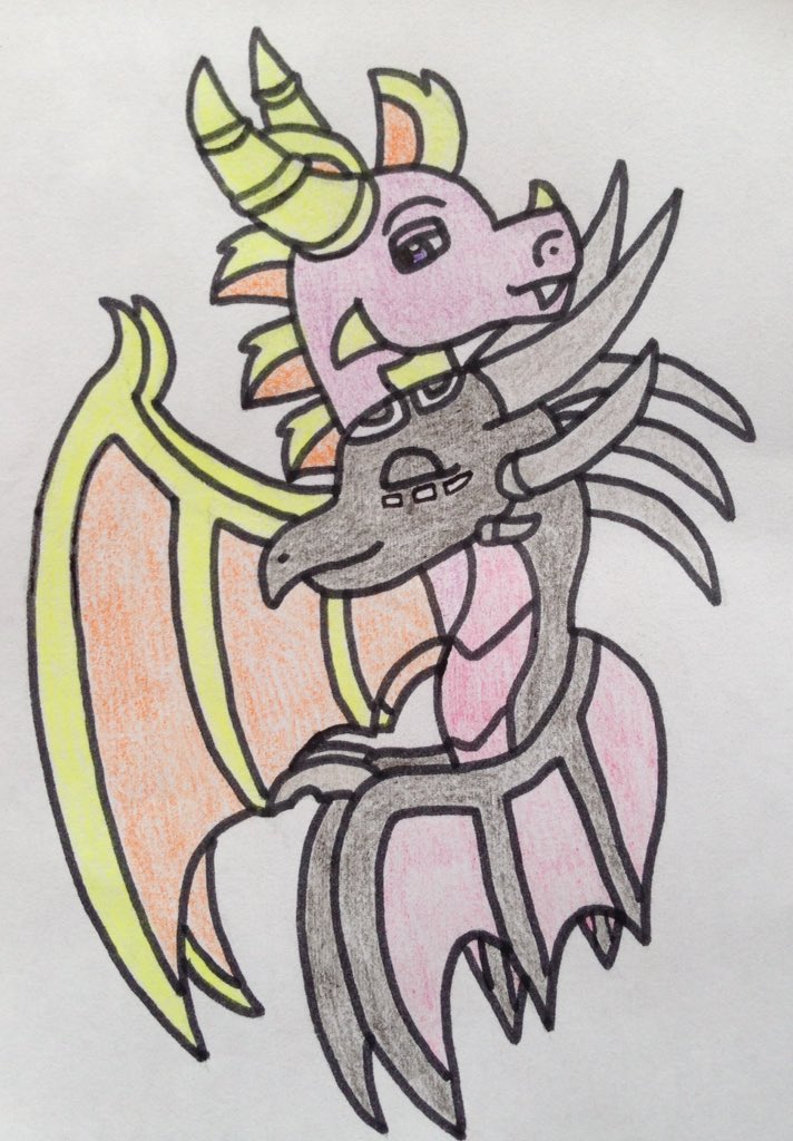 Beth1993Beth's tweet photo. #spyro #cynder #spyroxcynder https://t.co/aQyIAYDBiy