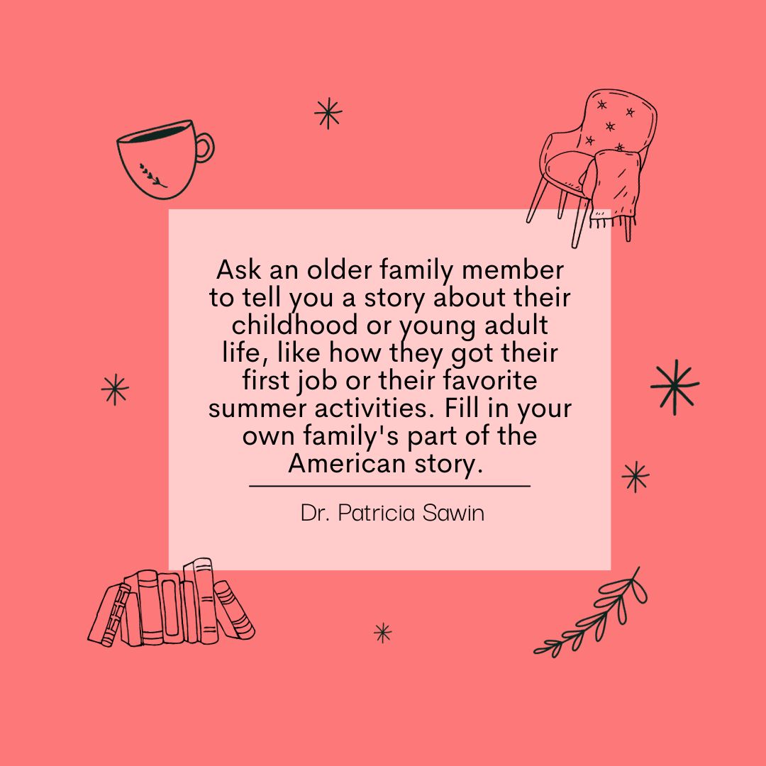 12 Days of AMST/FOLK Cheer, Day 12: We're wrapping up our 12 days of faculty recommendations with advice from Department Chair Dr. Patricia Sawin about how to make the most of your time with family this winter break!