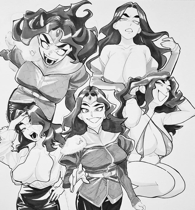 my christmas present to you is showing you these commissions that I think are cool