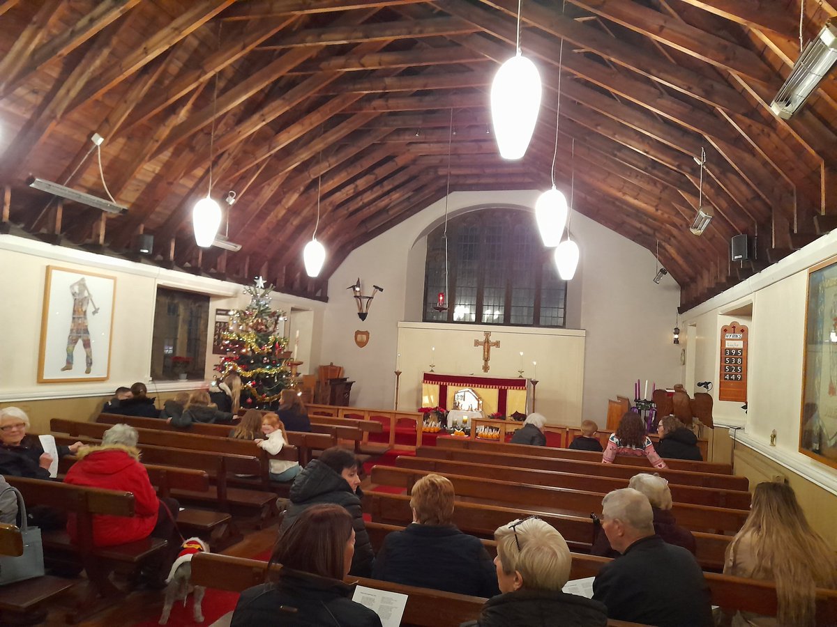 All set for a Christingle service at St Paul's Dudley <a href="/BedDeanery/">Bedlington Deanery</a> <a href="/NclDiocese/">Newcastle Diocese (CofE)</a> lovely to work with this Parish during their vacancy.