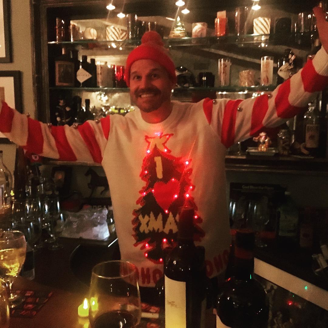 ❤️🎄✨ #davidboreanaz