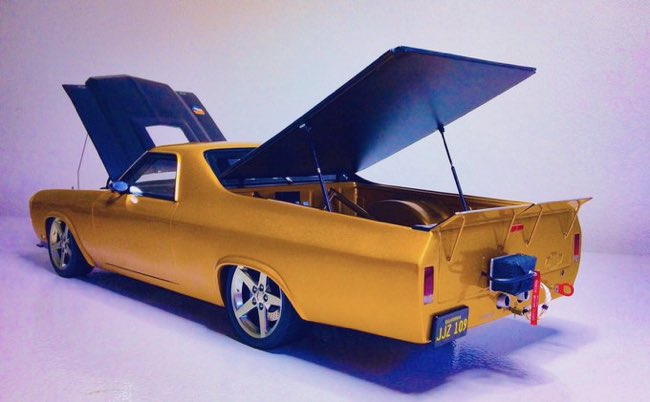 OlitzschG's tweet photo. 🇺🇸ElCo w/chute &amp; famous license plate. DIY Parts. Fun✅
118Custom #Overhauled https://t.co/HAdkxxYWk0