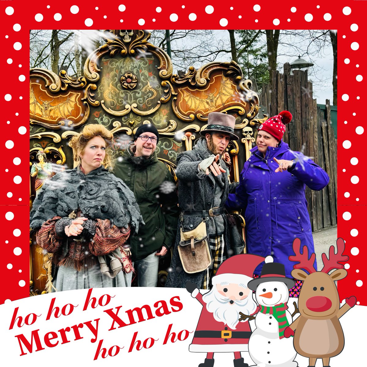 Vandaag ons laatste bezoekje aan de @efteling dit jaar 😉 Morgenavond een dienst in Amersfoort en dan drie avonddiensten in Den Haag 🚑 Fijne feestdagen iedereen! Doe voorzichtig, denk aan elkaar en tot volgend jaar in de wereld vol wonderen ✨