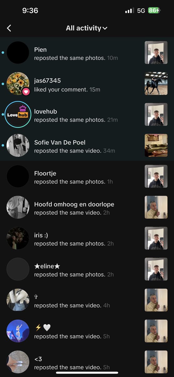 H0laBeau_'s tweet photo. @TikTokSupport I dont care that people I don’t know or follow are reposting the same videos… can we switch of this notification somewhere?🫠 https://t.co/YYZufTXSvI