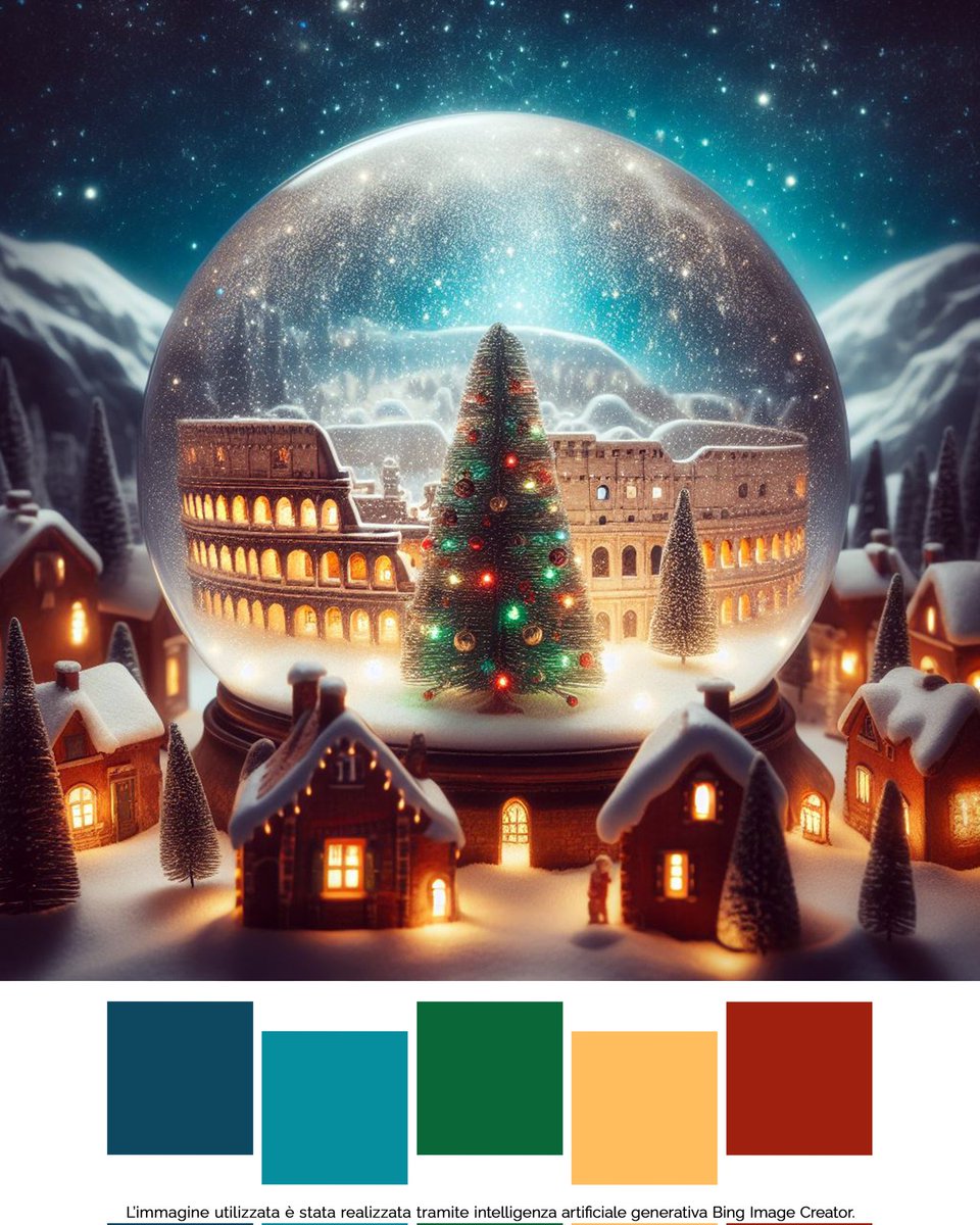 hello_im_fra's tweet photo. "Snow Globe Christmas Time in Rome"
#ai #aiart #dalle #bing #aigenerated #OpenAl #digitalart #generativeart #colorpaletteinspiration #christmastime #roma https://t.co/Qox5YNrPMp
