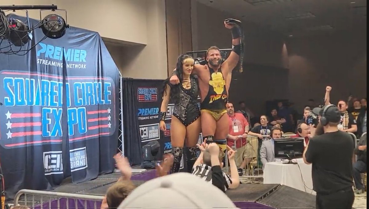 pheared1's tweet photo. @TheMattCardona @GCWrestling_ @stephdelander My favorite moment #INDYGOD2023 https://t.co/aLeGtxMaYO