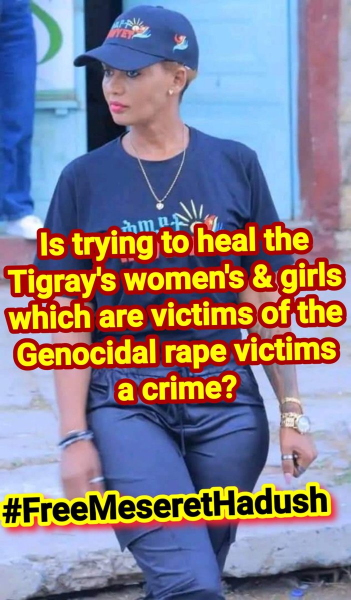MaibelTig27's tweet photo. How could raising fund to feed starved 
🚩Women's
🚩Children's 
🚩Elders..etc be a crime?

Dear @USEmbassyAddis @hrw @UN_HRC @UKinEthiopia @UN @AmbafranceET @AusEmbET @P4HR @GermanyInAfrica @HRC @NLinEthiopia @EUinEthiopia press Ethiopia to #FreeMeseretHadush urgently!! https://t.co/lazxnyDOyf