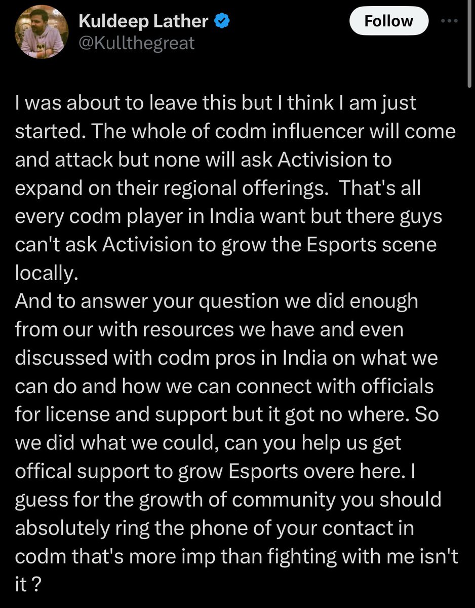 BobbyBucketsYT's tweet photo. Mad his company didn’t get the CODM contract, it all makes sense now https://t.co/PdLMsq6NP3