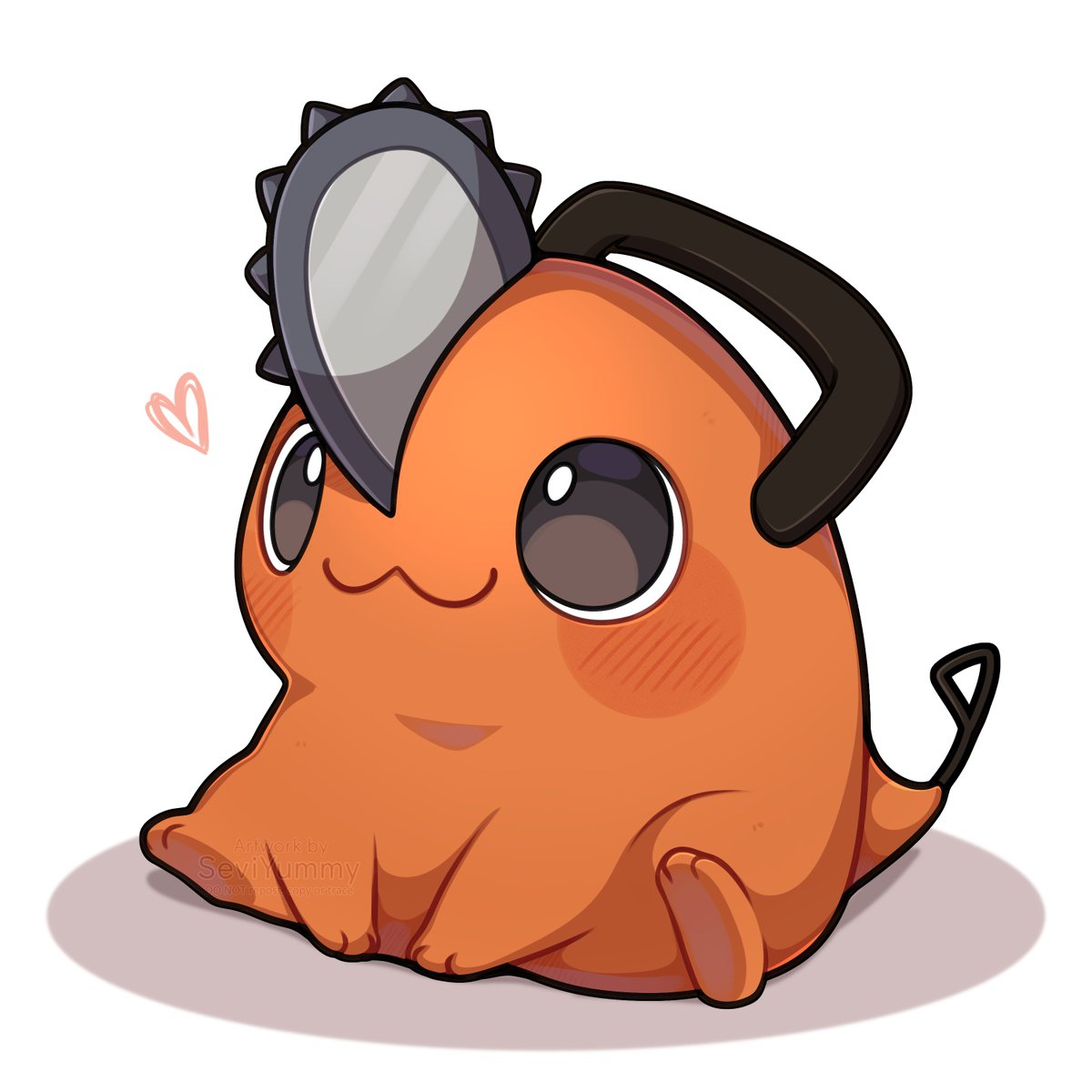 SeviYummy's tweet photo. Pochita 🧡 https://t.co/gkJwb9lrJO