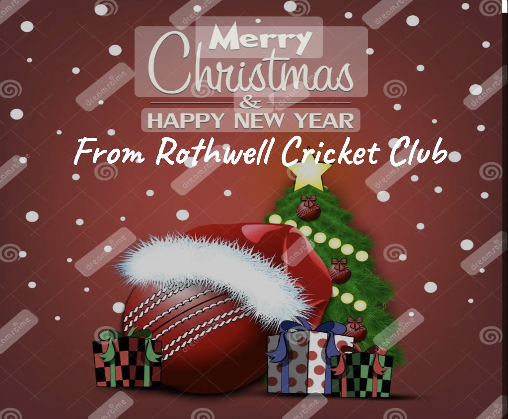 RothwellCricket's tweet photo. Wishing you all a truly magical Christmas and a wonderful New Year 🎄🏏 https://t.co/NOk64zMhov