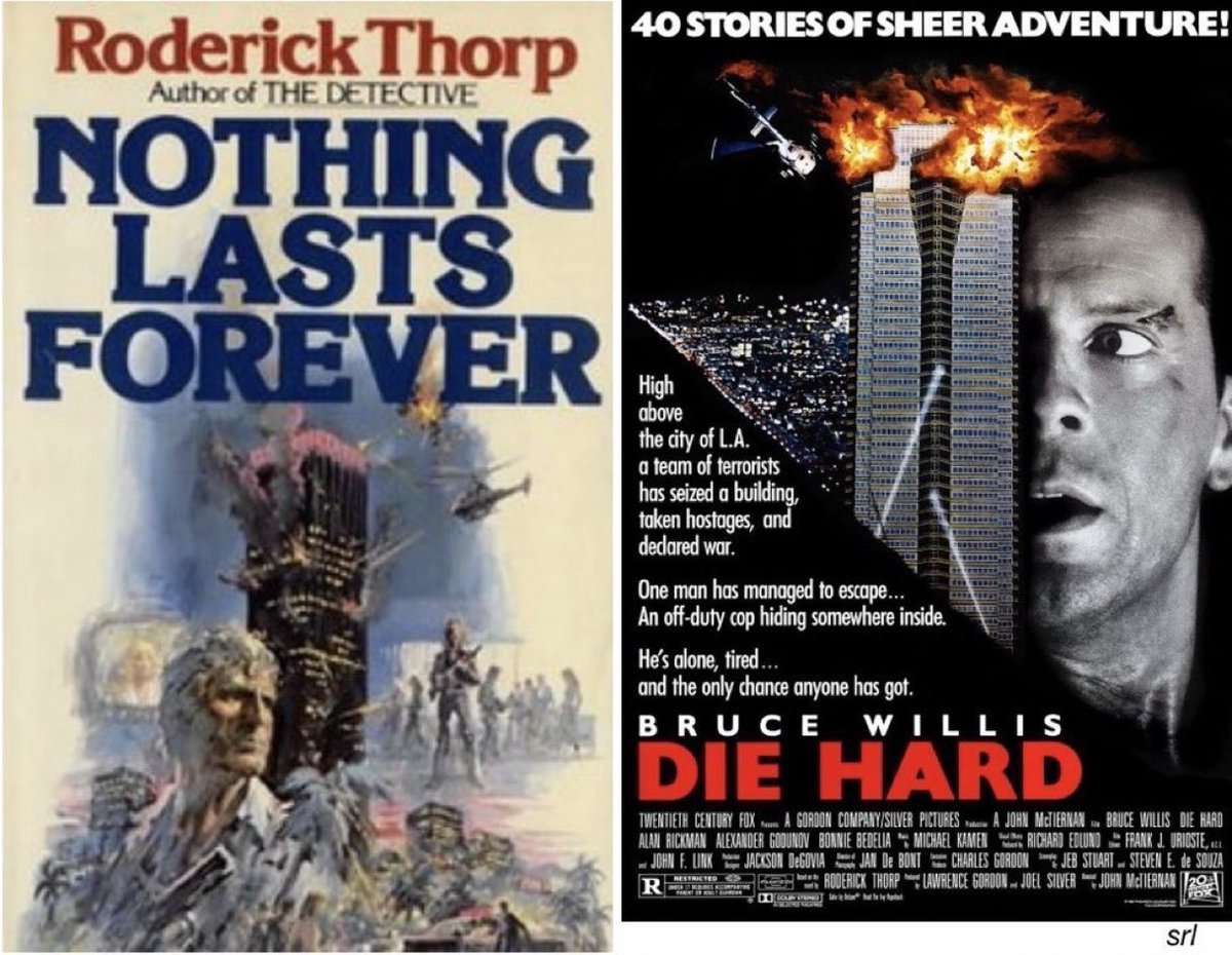 SaveRedlandLibr's tweet photo. 9pm TODAY on @Channel4
The 1988 #Action #Thriller film🎥 “Die Hard” directed by #JohnMcTiernan from a screenplay by #JebStuart & #StevenEDeSouza
Based on #RoderickThorp’s 1979 novel📖 “Nothing Lasts Forever”
🌟#BruceWillis #AlanRickman #AlexanderGodunov #BonnieBedelia https://t.co/Ve7EbUCkNA