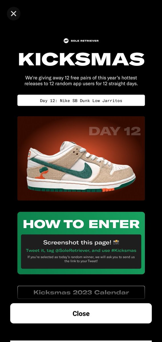 krazykris718's tweet photo. @SoleRetriever #Kicksmas https://t.co/EziHmDGMWe