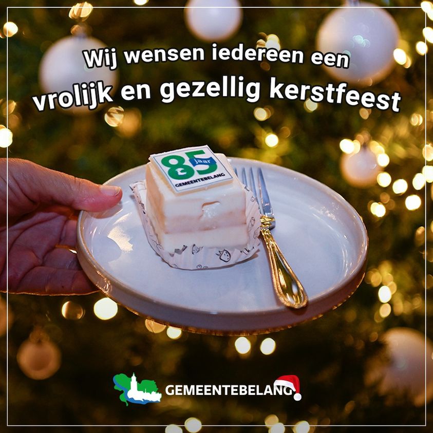 Gemeentebelangd's tweet photo. Namens iedereen bij Gemeentebelang: 

Fijne feestdagen &amp; een gelukkig nieuwjaar!
Wij zetten graag het komende jaar de koers in naar een volgend 85-jarig jubileum! Wij wensen jou en jouw naasten een vrolijk &amp; gezellig kerstfeest en veel inspiratie &amp; gezondheid voor 2024. https://t.co/7PbfGnp2QA