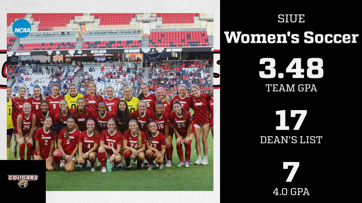 Cougar Pride! ⚽️🐾

#ncaa #siue