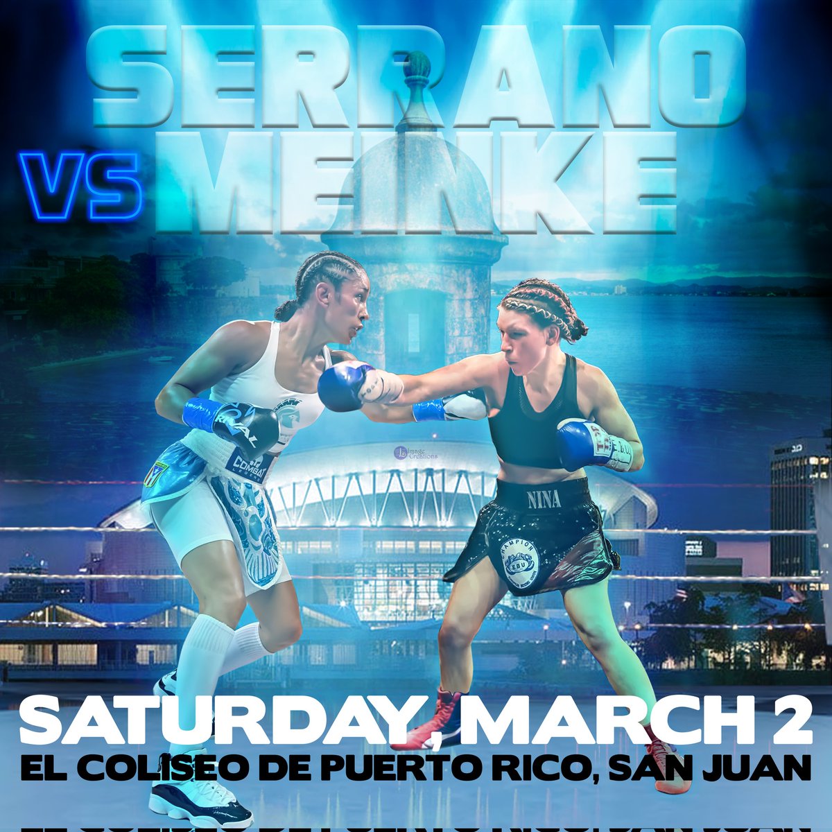 #serranomeinke #amandaserrano #therealdeal #ninameinke #thebrave #boxing #boxeo #womensboxing #puertorico #mostvaluablepromotions #dlgimagecreations