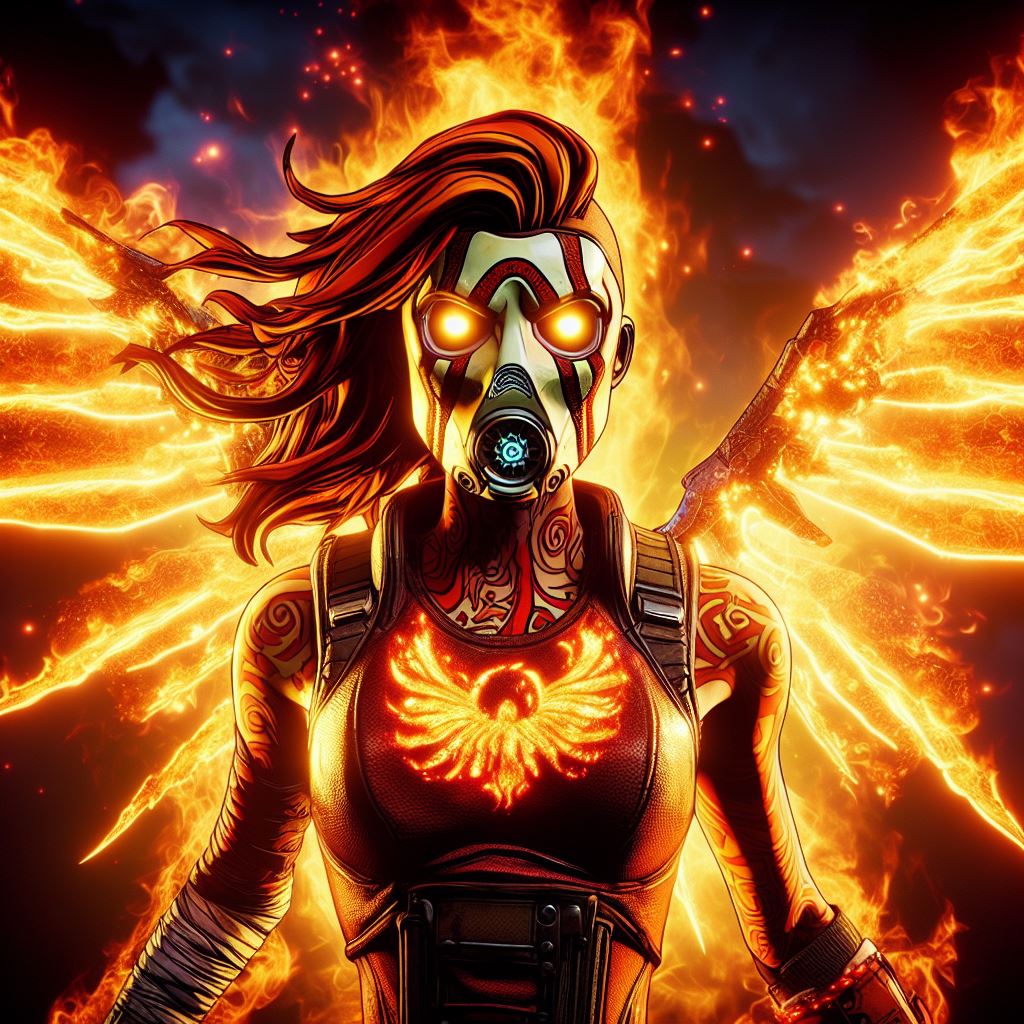 maxwayn32078148's tweet photo. Borderlands 4 Lilith and Corrupted Eridium #borderlands4 #borderlands #gearboxsoftware #AIart #eridium https://t.co/SfCvuEW6wH