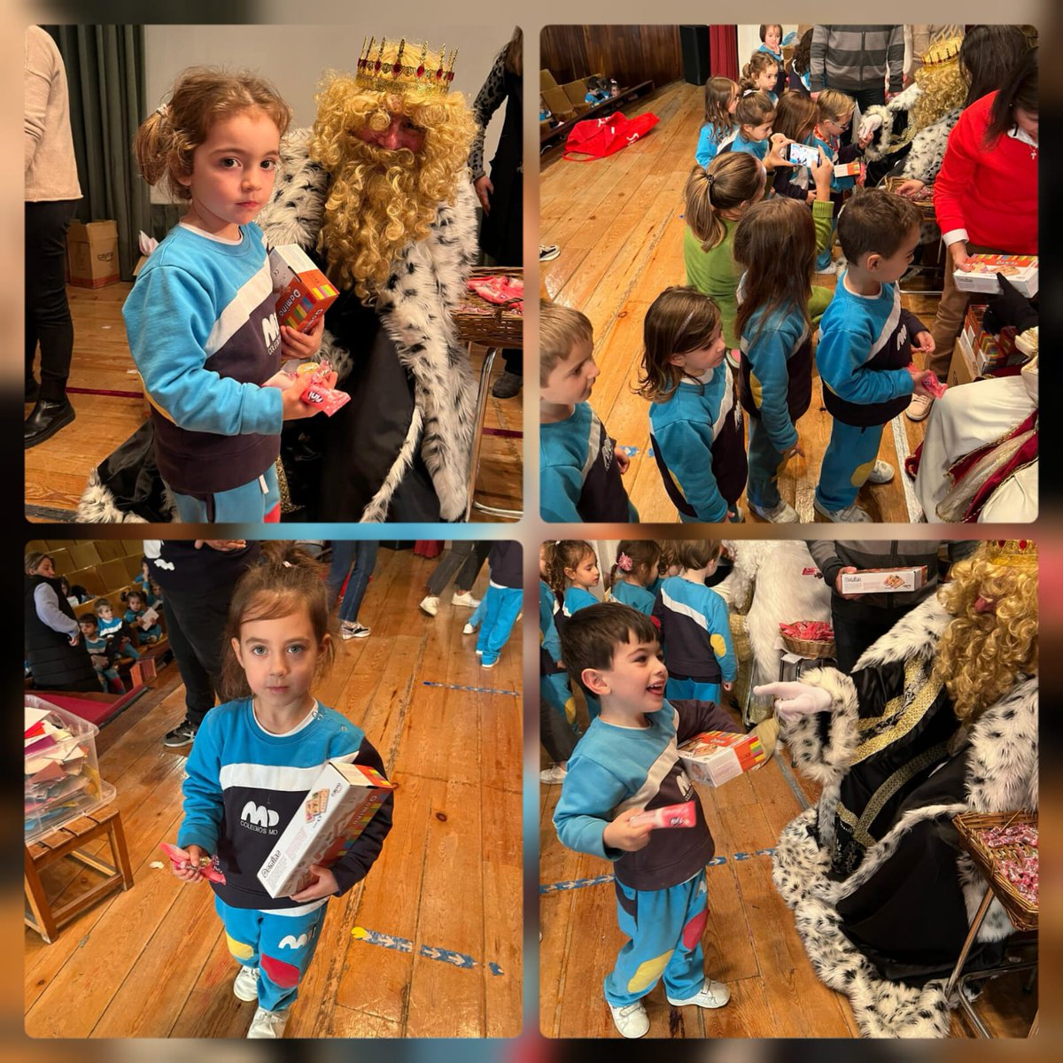 Los Reyes Magos vinieron desde el lejano Oriente al <a href="/colegioicm/">Colegio Inmaculado Corazón de María ICM</a> !! Qué ilusión nos hizo recibir regalos 🎁de manos de sus Majestades😊 
#p4