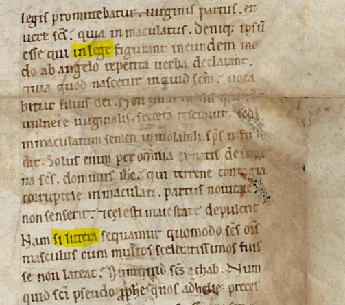 CMedievales's tweet image. #Fragmento de breviario medieval, s.XIV.
Contiene la liturgia de #Navidad con música gregoriana. El texto refleja las claves de sus fuentes: el Nuevo Testamento, interpretado confome a la "Ley", las profecías y las cartas (Antiguo Testamento).

Archivo Chanc Valladolid
Perg,28,1
