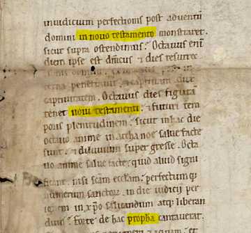 CMedievales's tweet image. #Fragmento de breviario medieval, s.XIV.
Contiene la liturgia de #Navidad con música gregoriana. El texto refleja las claves de sus fuentes: el Nuevo Testamento, interpretado confome a la "Ley", las profecías y las cartas (Antiguo Testamento).

Archivo Chanc Valladolid
Perg,28,1
