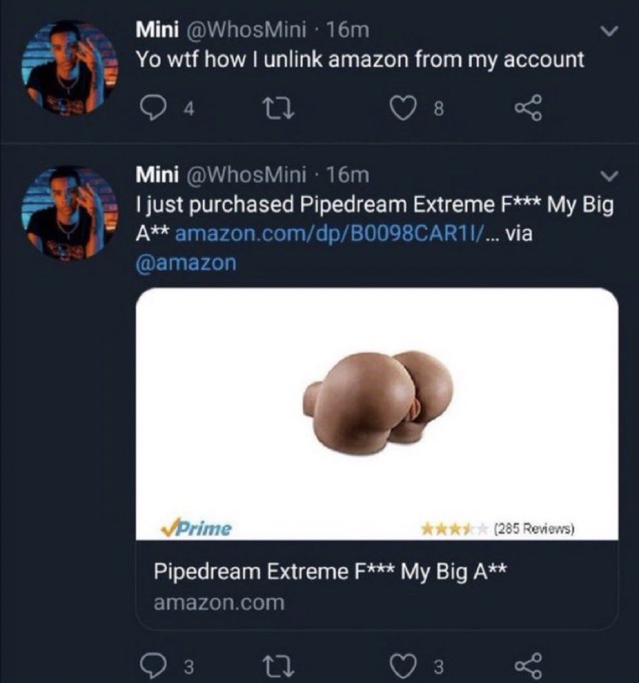 Amazon done leaked bros sex life 💀