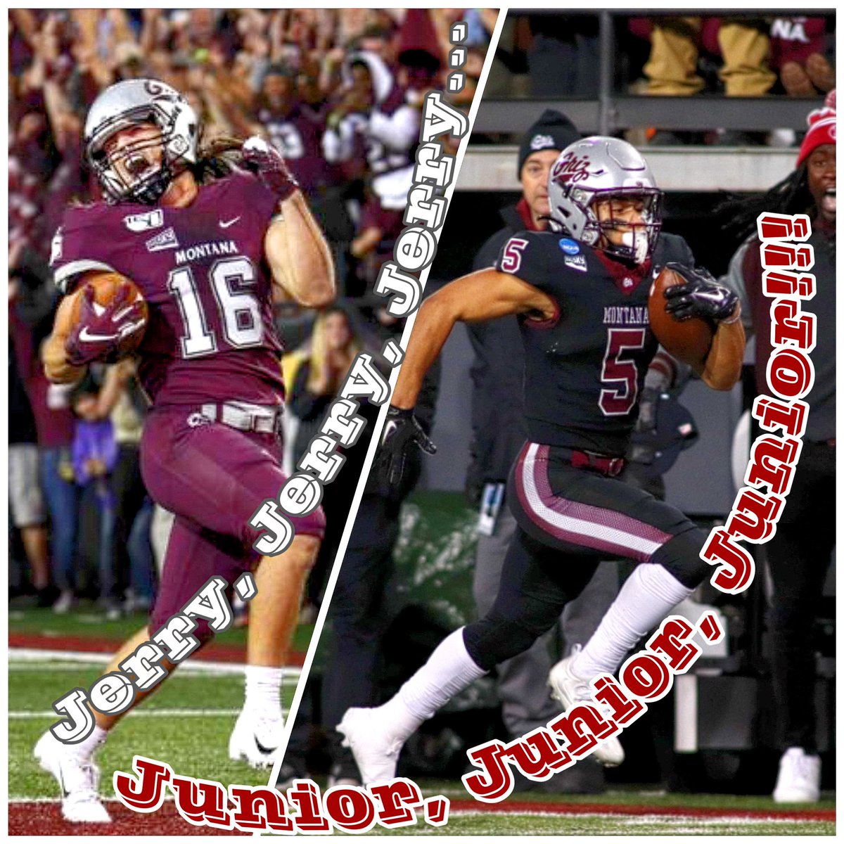 IT’S TIME!!! JERRY, JERR…JUNIOR, JUNIOR, JUNIOR!!! Punt Returns/KICK Returns THE Junior <a href="/bergen_junior/">Junior Bergen</a> CHANT IS COMING TO Frisco!!! #LETsGOOO!!!
#GoGriz!!!