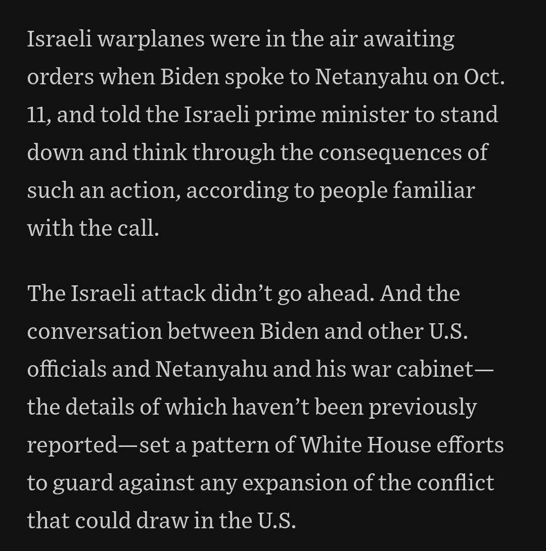 Biden is still cool with the genocide but is more actively trying to solicit credit and curry applause for being a wise and thoughtful guy about conflict. wsj.com/articles/how-b…