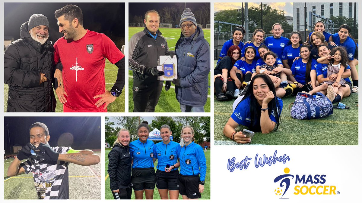 ❄️🎊Happy holidays, everyone!

Best Wishes,   
Your friends at Massachusetts State Soccer Association
🫶⚽️🙌
