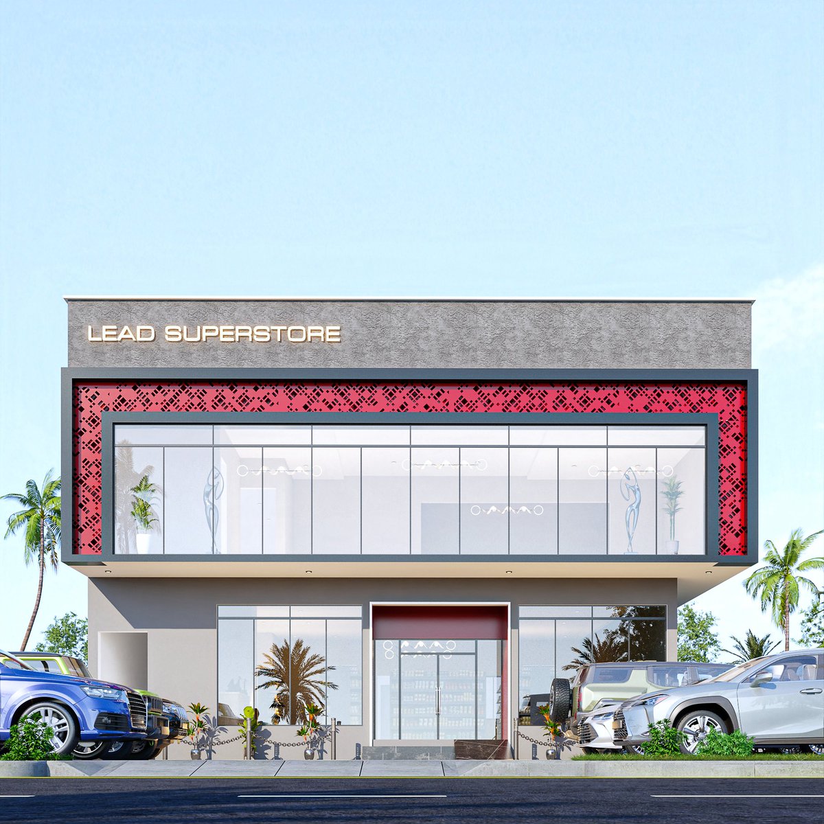 Space4two's tweet photo. Lead superstore
Behance: https://t.co/X7iFvSllR5

Engage guys!✌️

#architecture #exterior #chaosgroup #sketchup #3dmodeling #restaurant #archviz #vray https://t.co/z8QeNDmYPw