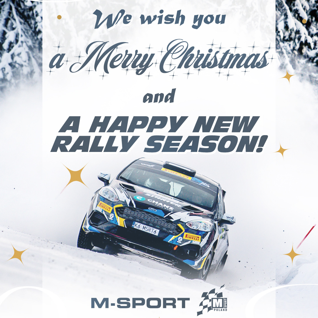 🎄 Rallying through the snow, in our Ford Fiestas we go! Wishing you a Merry Christmas filled with joy, laughter, and maybe a few 'snow drifts'! 🚗❄️🎅  #MSPORTERS #Rally4ward #ReadyToRally3