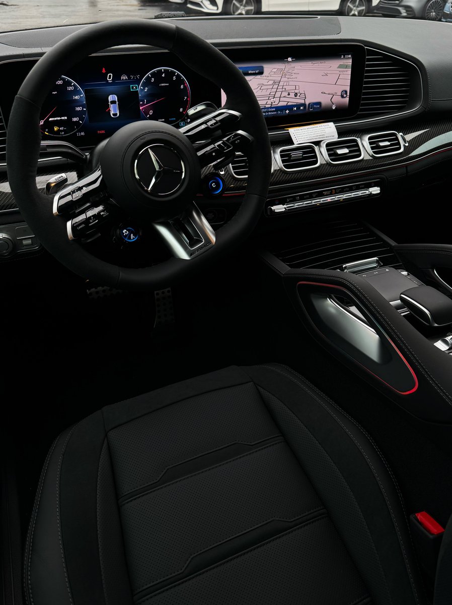 Black on black GLE53 Coupe