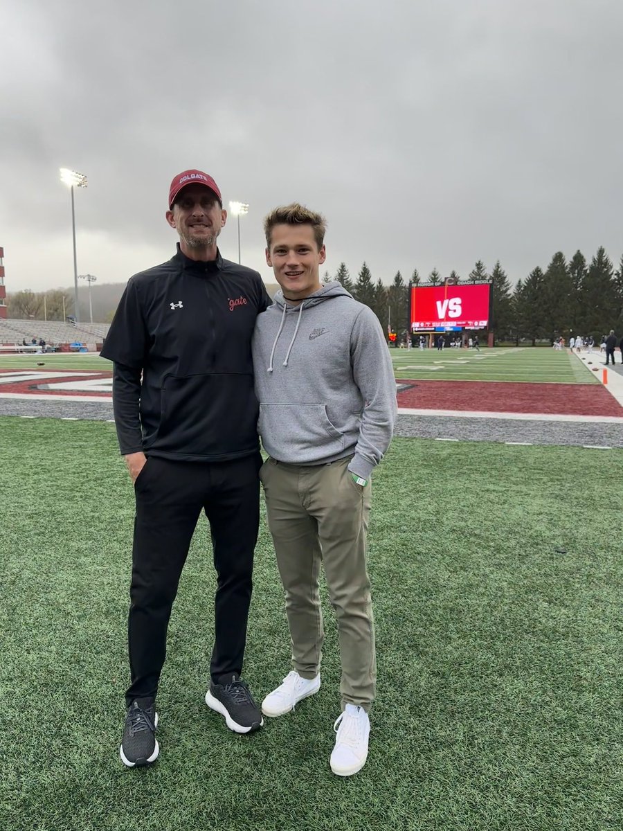 carsonwilkie_'s tweet photo. After a great conversation with @CoachBelfiori, I’m proud to have received an offer from Colgate University! @Wildcatfbatl @OneOnOneKicking @CoachWild15 @_Mike_McCabe @thedawsonzim https://t.co/gsZQZBvGcd