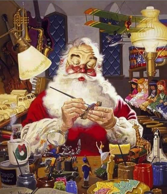 Merry Christmas eve eve folks! 
I'd have a beard like this if my wife let me. LOL