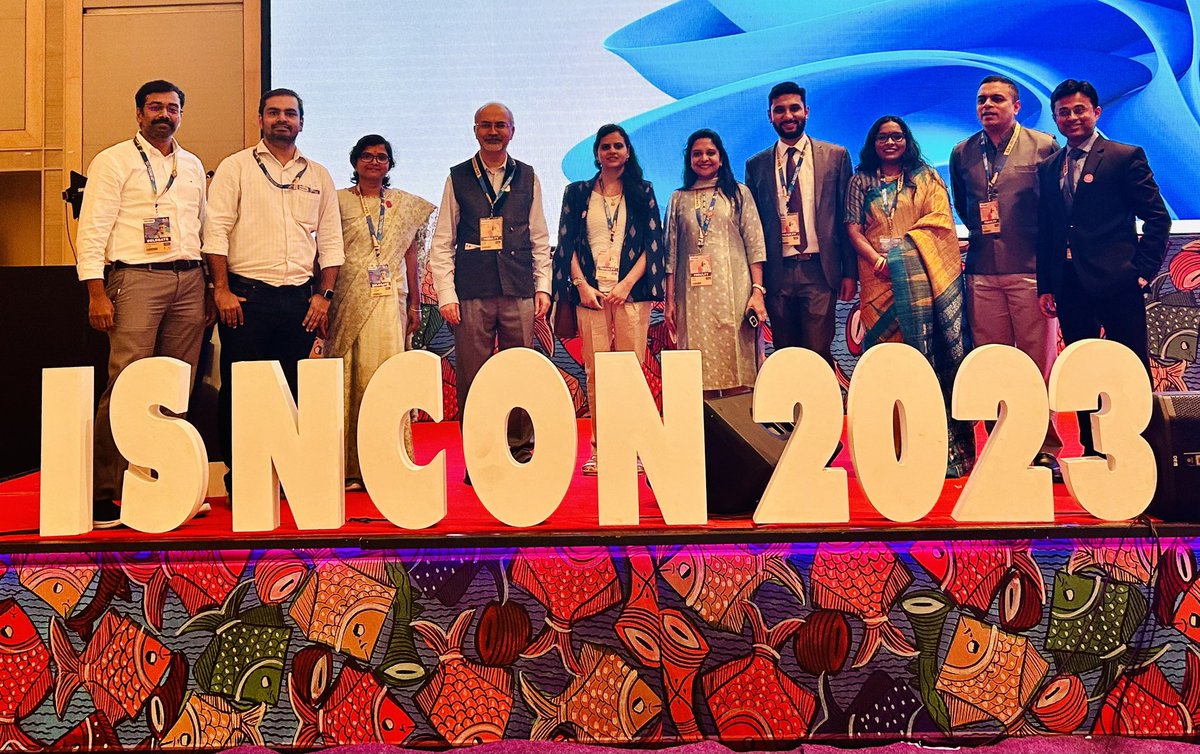 <a href="/avstmd/">Amith</a> <a href="/isn_india/">Indian Society of Nephrology</a> Yes, we had a brilliant and fun time at the #ISNCON23. Credit to <a href="/drshyambansal/">Shyam Bansal</a> for the thought of creating an <a href="/isn_india/">Indian Society of Nephrology</a> social media team. And to the organizers (<a href="/SaubhikSural/">saubhik sural</a> and Co.) of the conference for involving us.