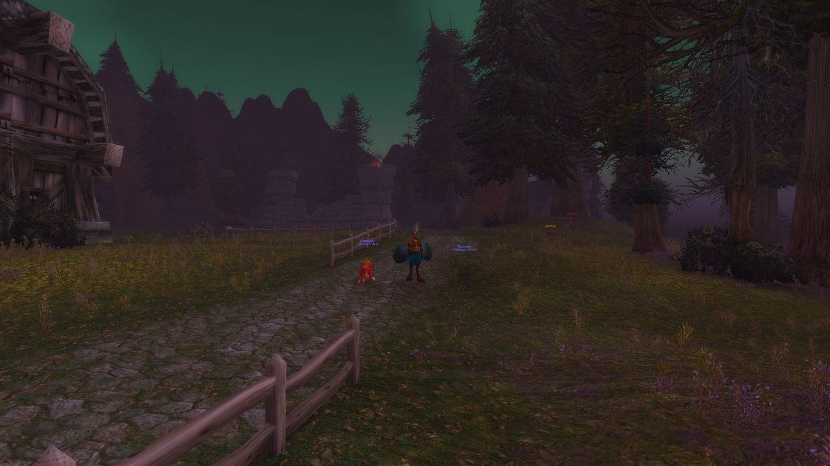 The Scarlet Crusade couldn't let go of the past. They clung so tightly to Tirisfal being home to the humans. They may be undead now but they were once the humans that inhabited this place and they have more rights to this land than anyone else...

Link midsummertees.com/post/the-hunte…