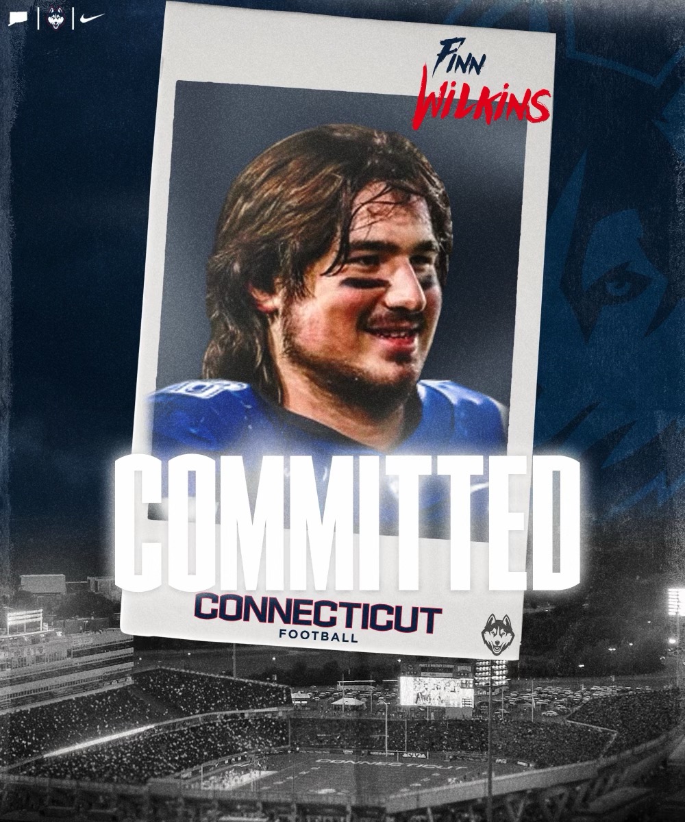 Finn Wilkins (@wilkinsfinn59) on Twitter photo I am 100% committed to the University of Connecticut! Can't wait to be a husky! <a href="/CoachSammis/">Gordie Sammis</a> <a href="/UConnFootball/">UConn Football</a> <a href="/UConn/">UConn</a> <a href="/SeahawkFB/">South Lakes Football</a> <a href="/CoachHescock/">JH</a> I am 100% committed to the University of Connecticut! Can't wait to be a husky! <a href="/CoachSammis/">Gordie Sammis</a> <a href="/UConnFootball/">UConn Football</a> <a href="/UConn/">UConn</a> <a href="/SeahawkFB/">South Lakes Football</a> <a href="/CoachHescock/">JH</a>