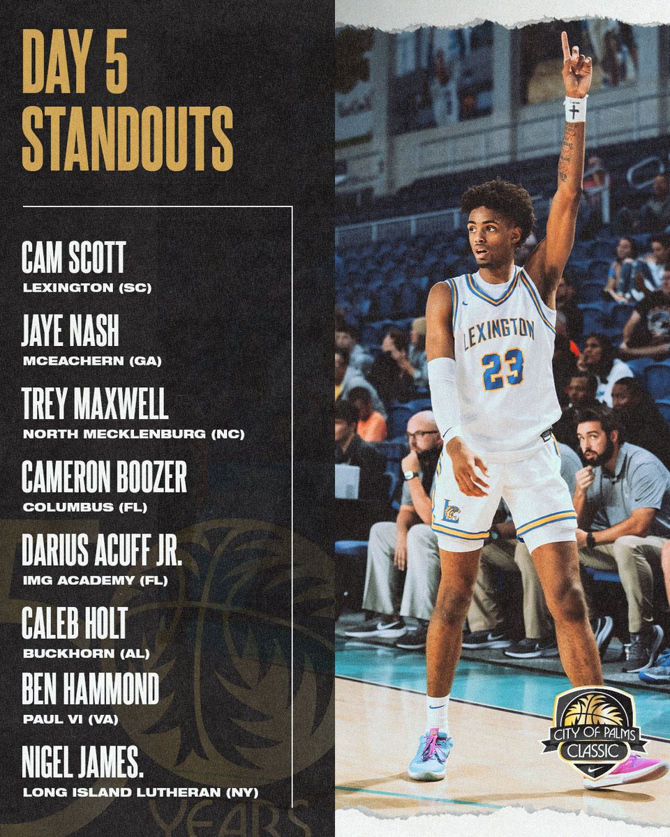 CityOfPalmsBKB's tweet photo. Day 5 standouts! 📝🌴 #COP50 #MyFortMyers https://t.co/RUJW0Fcev9